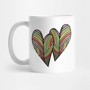 Two Hearts Mug